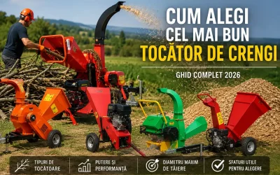 Cum alegi cel mai bun tocator de crengi in 2026? Ghid complet pentru gospodarie, livada si ferma
