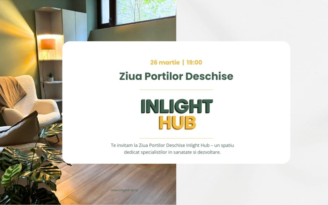Inlight Hub organizeaza Ziua Portilor Deschise pentru specialistii in sanatate si dezvoltare personala