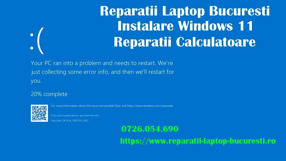 Service laptop la domiciliu Bucuresti si Ilfov